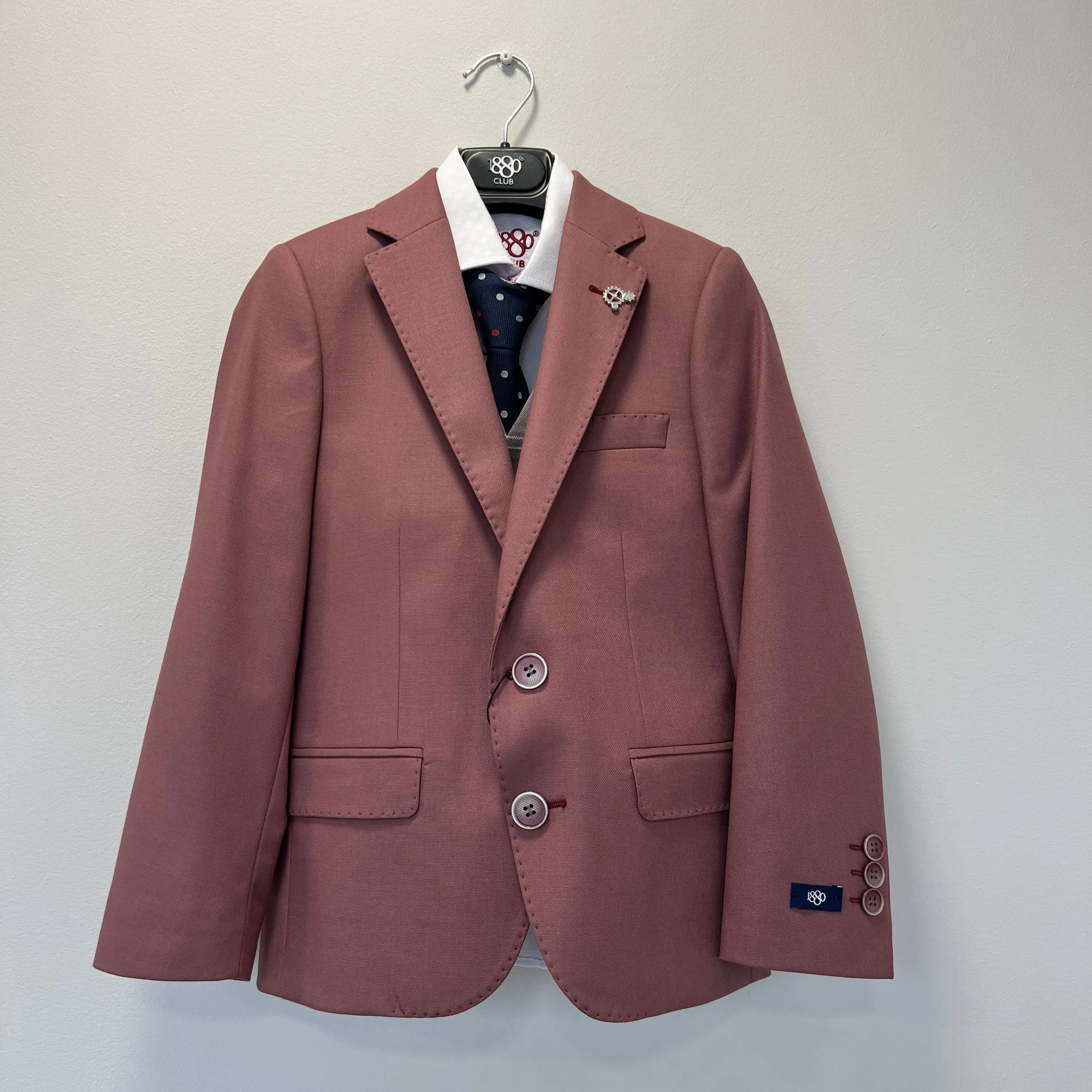 1880 Club Boys Blush Blazer 132-15116/63