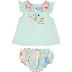 Baby Girls Mint Green Bird Set