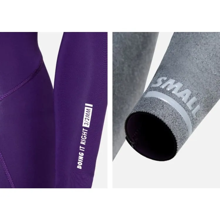 Barrel Womens DIR 3/2mm Fullsuit-PURPLE