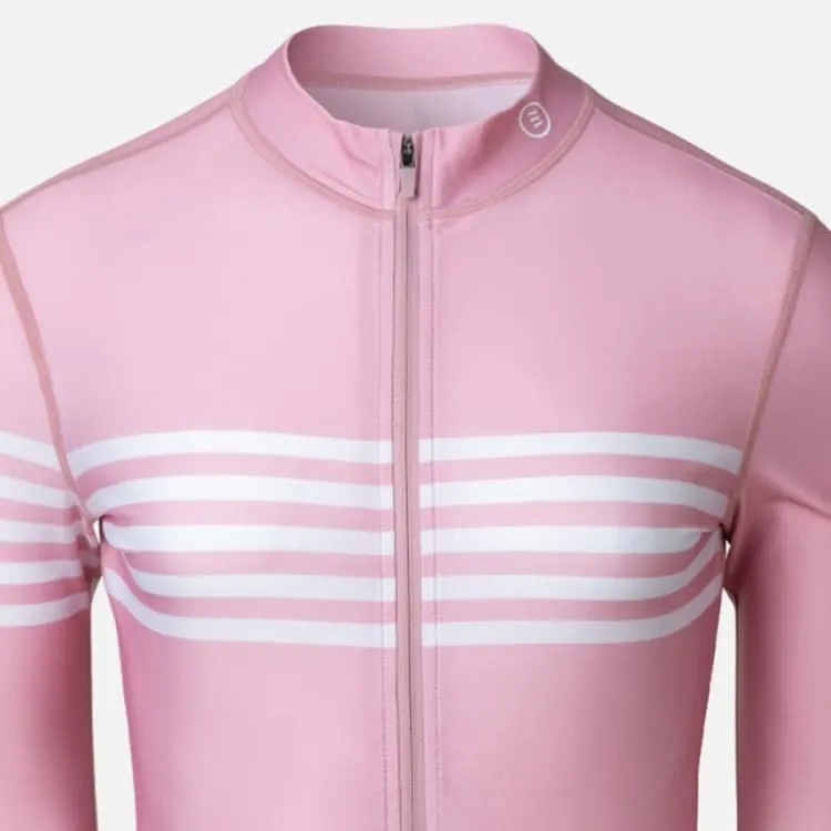 Barrel Womens Ocean ZipUp Rashguard-PINK