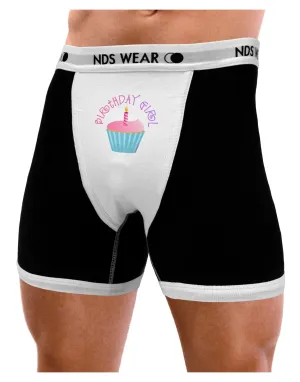 Birthday Girl - Candle Cupcake Mens Boxer Brief Underwear by TooLoud