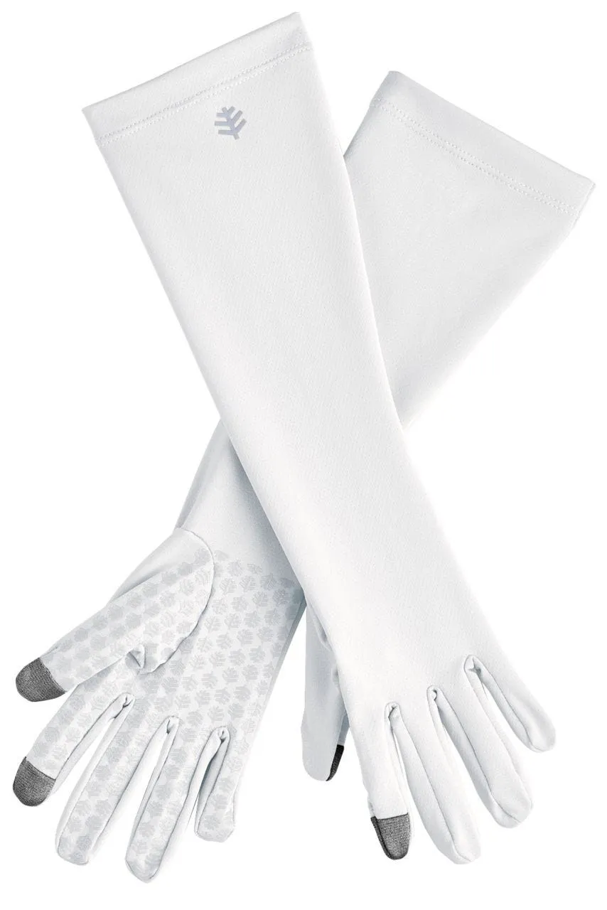 Bona UV Mid Length Gloves  |  White