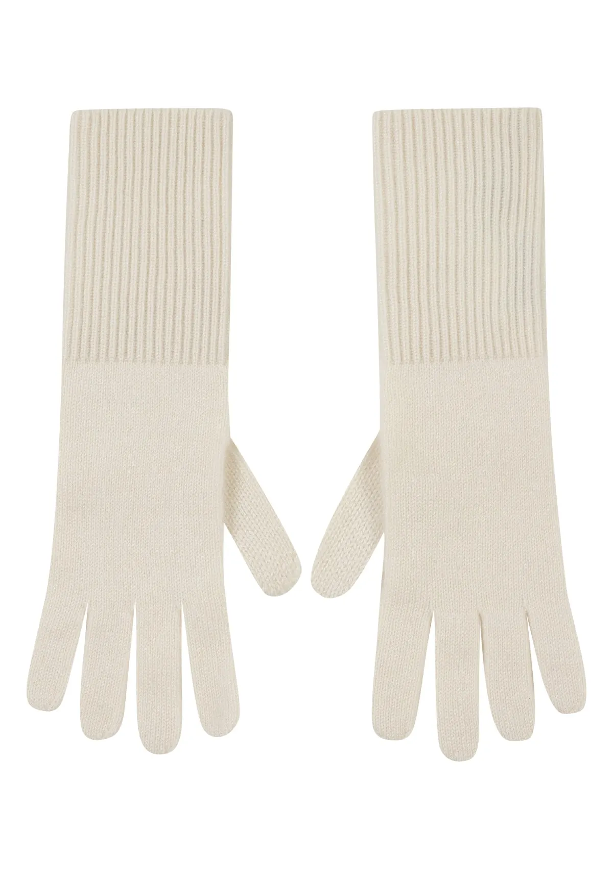 Cashmere Glove in Snow