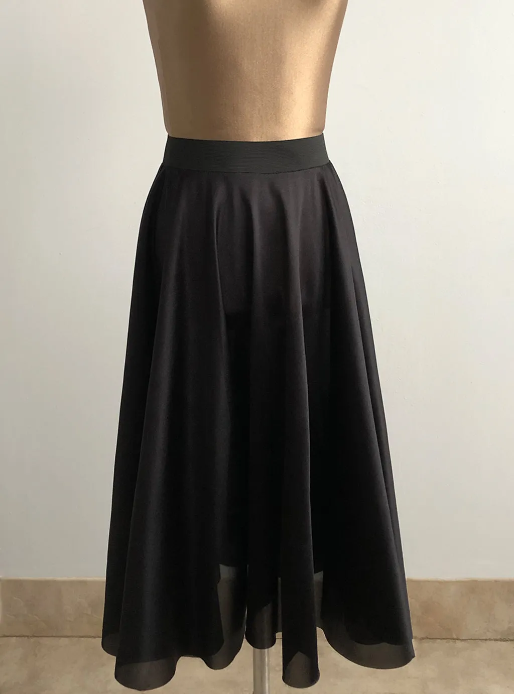 Character Skirt - Adult Sizes Black - Made to Order