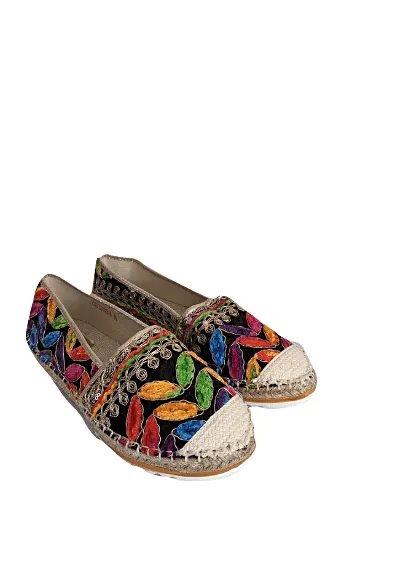 Ciengradoy Womens Multi Coloured Espadrilles