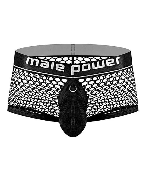 Cock Pit Fishnet Mini Cock Ring Short