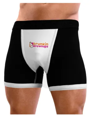 Drunken Grown ups Funny Drinking Mens Boxer Brief Underwear by TooLoud