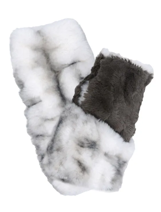 Fingerless / Texting Gloves (Mid-Length) - Royal Opulence Faux Furs