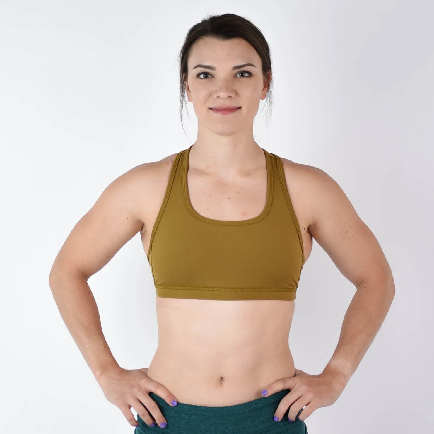 FLEO Nora Sports Bra - Amber Green