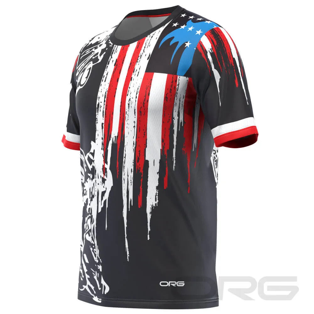 FMR Men's Honor the Fallen Short Sleeve Running Shirt