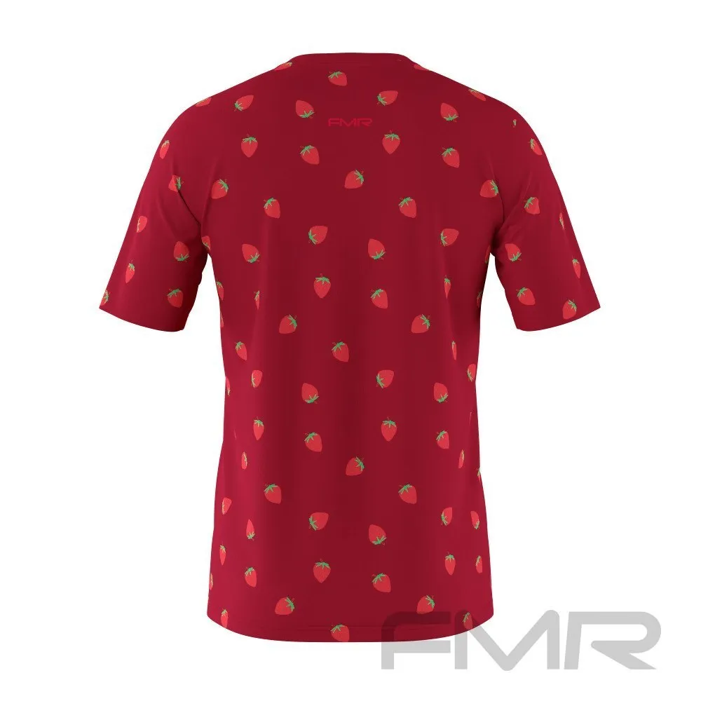 FMR Men's Strawberry Short Sleeve Running Shirt