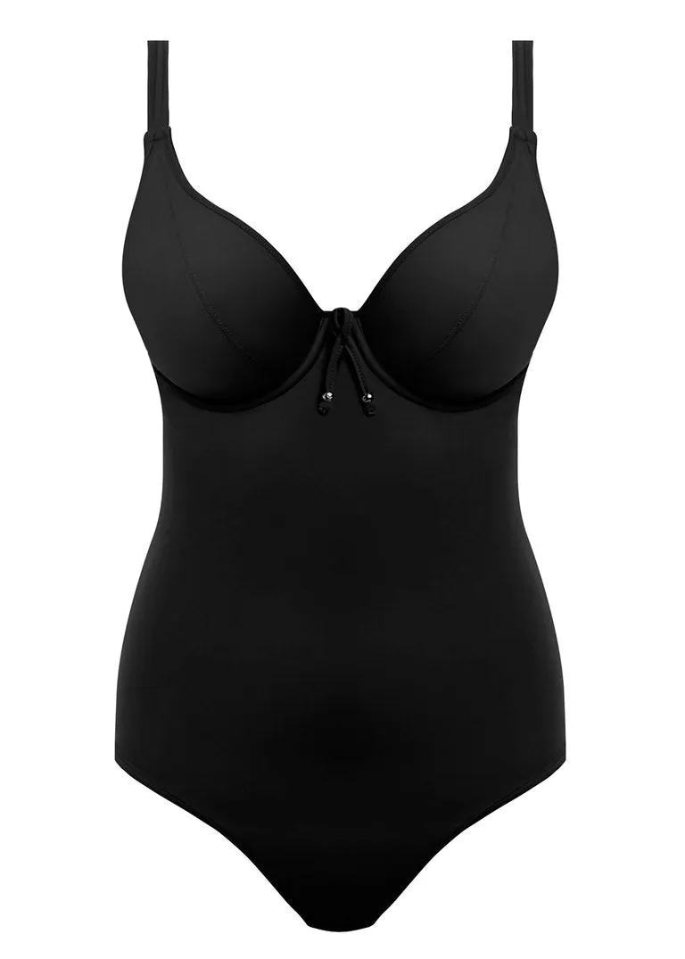 Freya Remix Black Uw Padded Convertible Plunge Suit