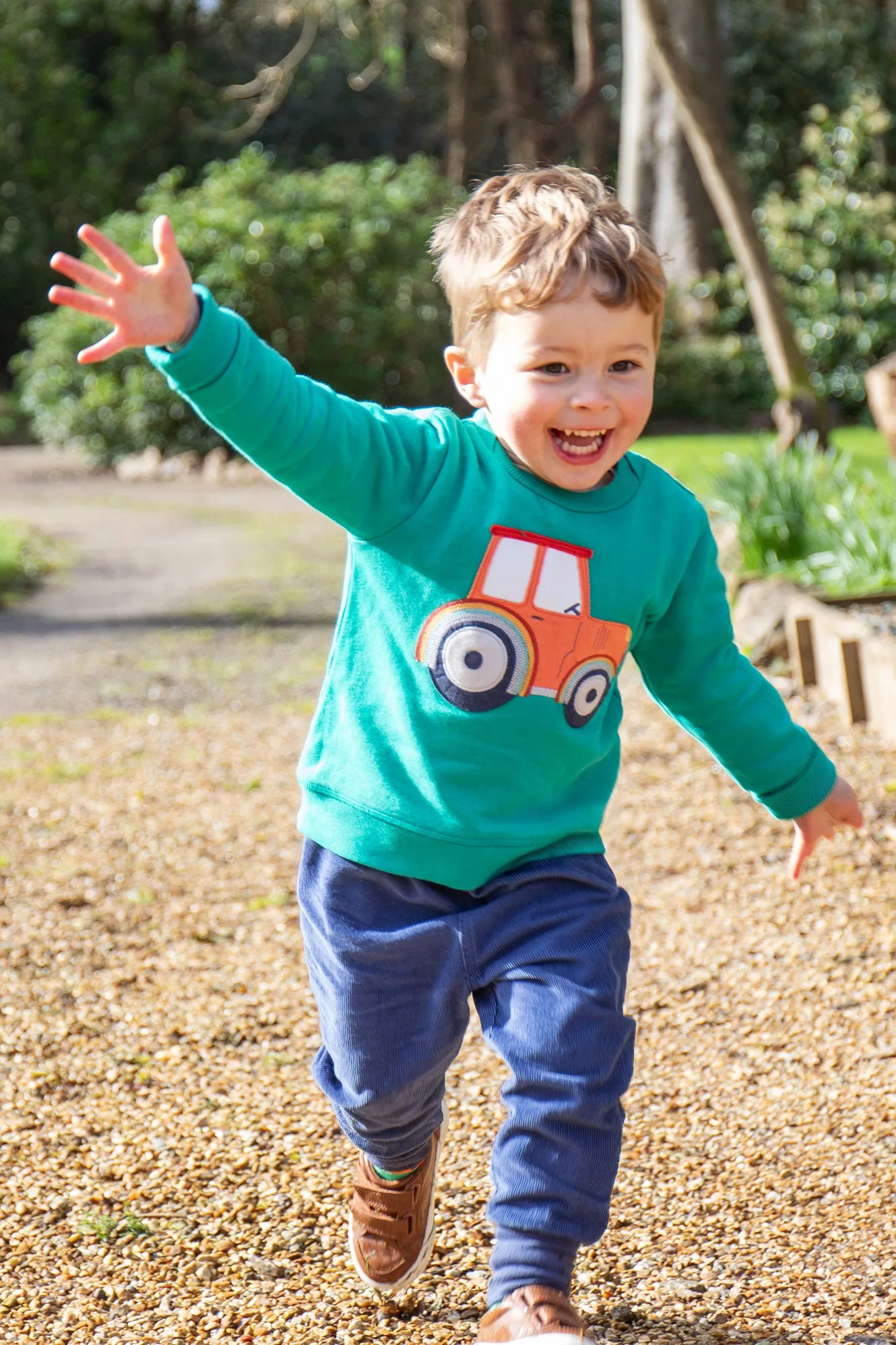 Frugi Easy On Jimper Tractor