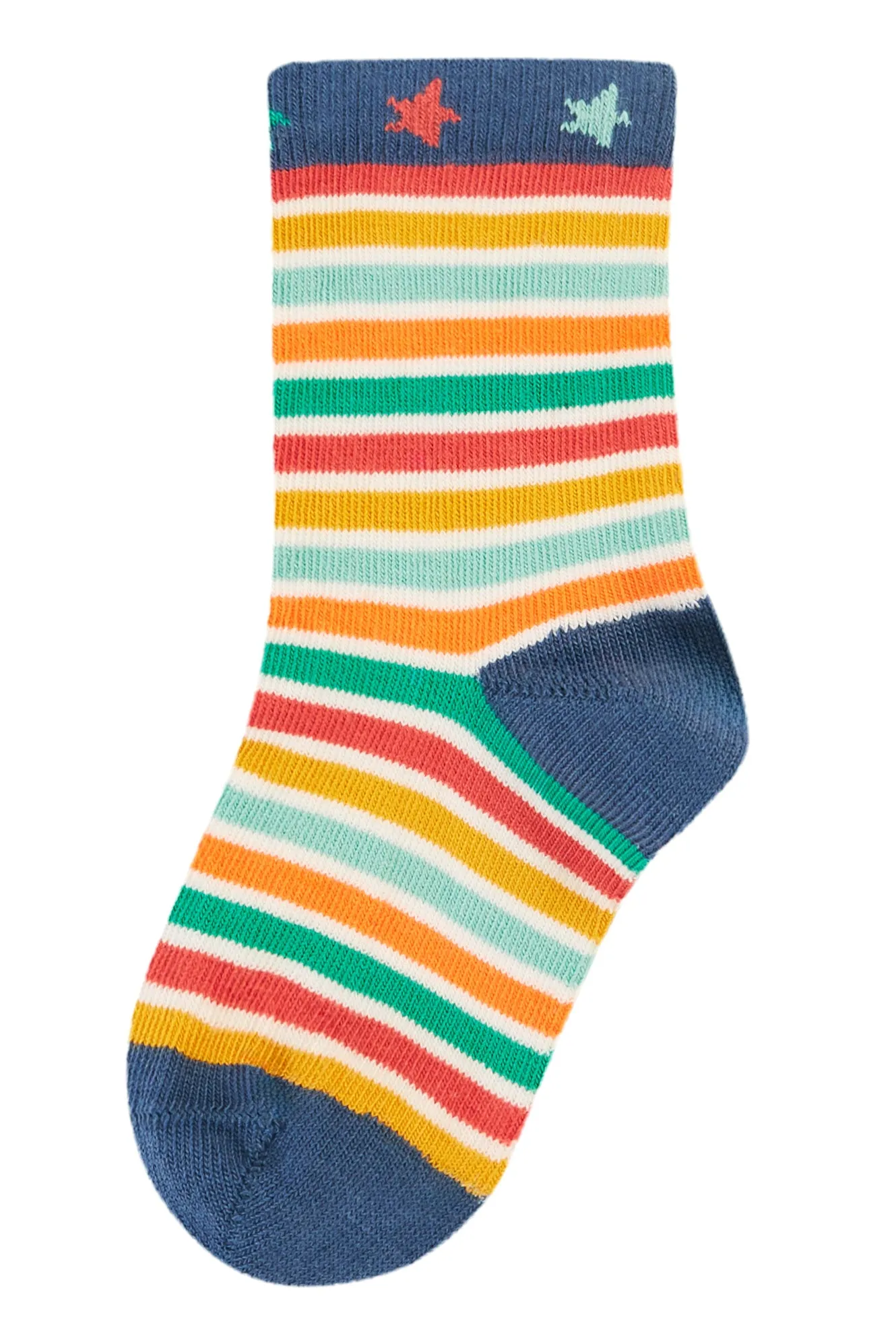 Frugi Little Socks 3 Pack Cars