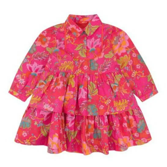 Girls Pink Dorothee Dress