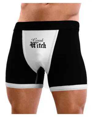 Good Witch - Halloween Text Mens Boxer Brief Underwear