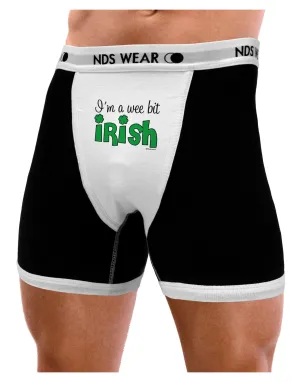 I&#8216;m A Wee Bit Irish Mens Boxer Brief Underwear by TooLoud