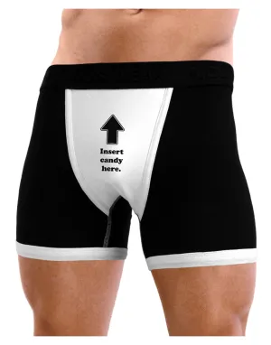 Insert Candy Here - Funny Mens Boxer Brief Underwear