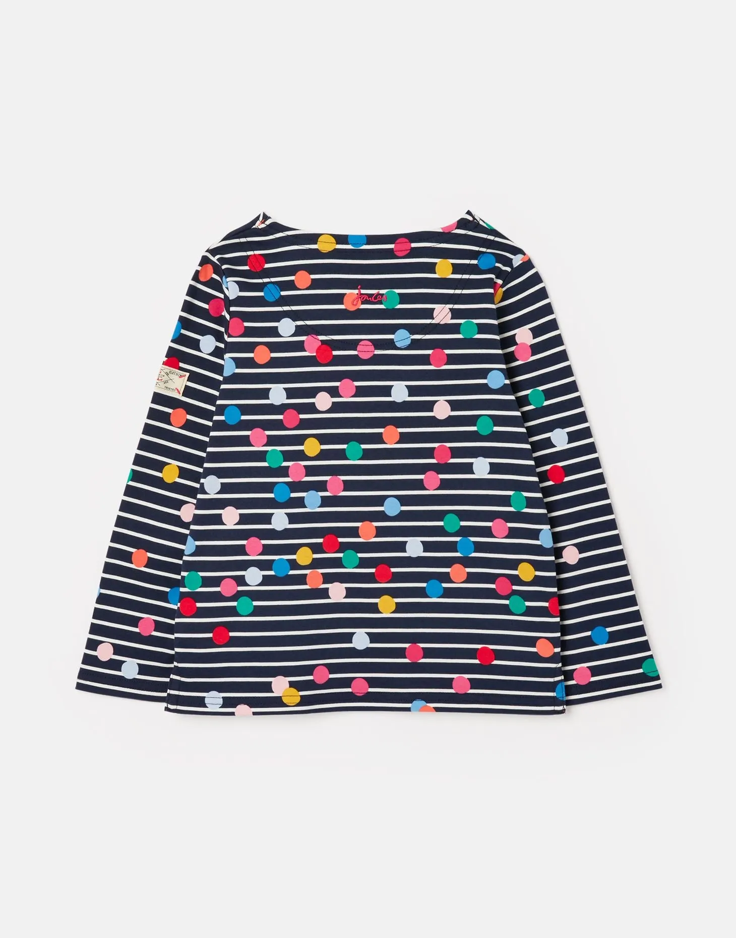 Joules Harbour Long Sleeve Top Spot Stripes