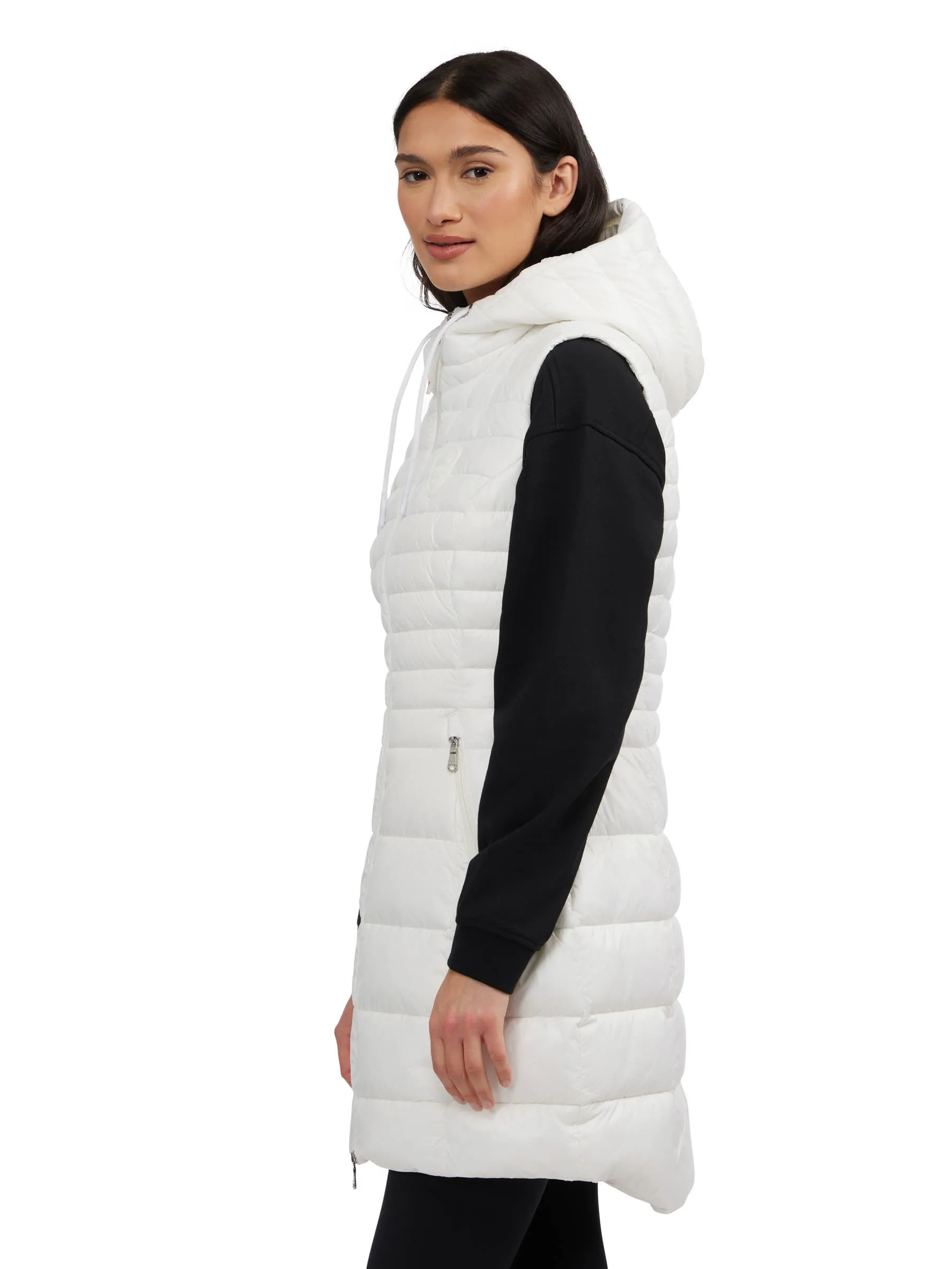 Keiko Women's Mid-Length Puffer Vest