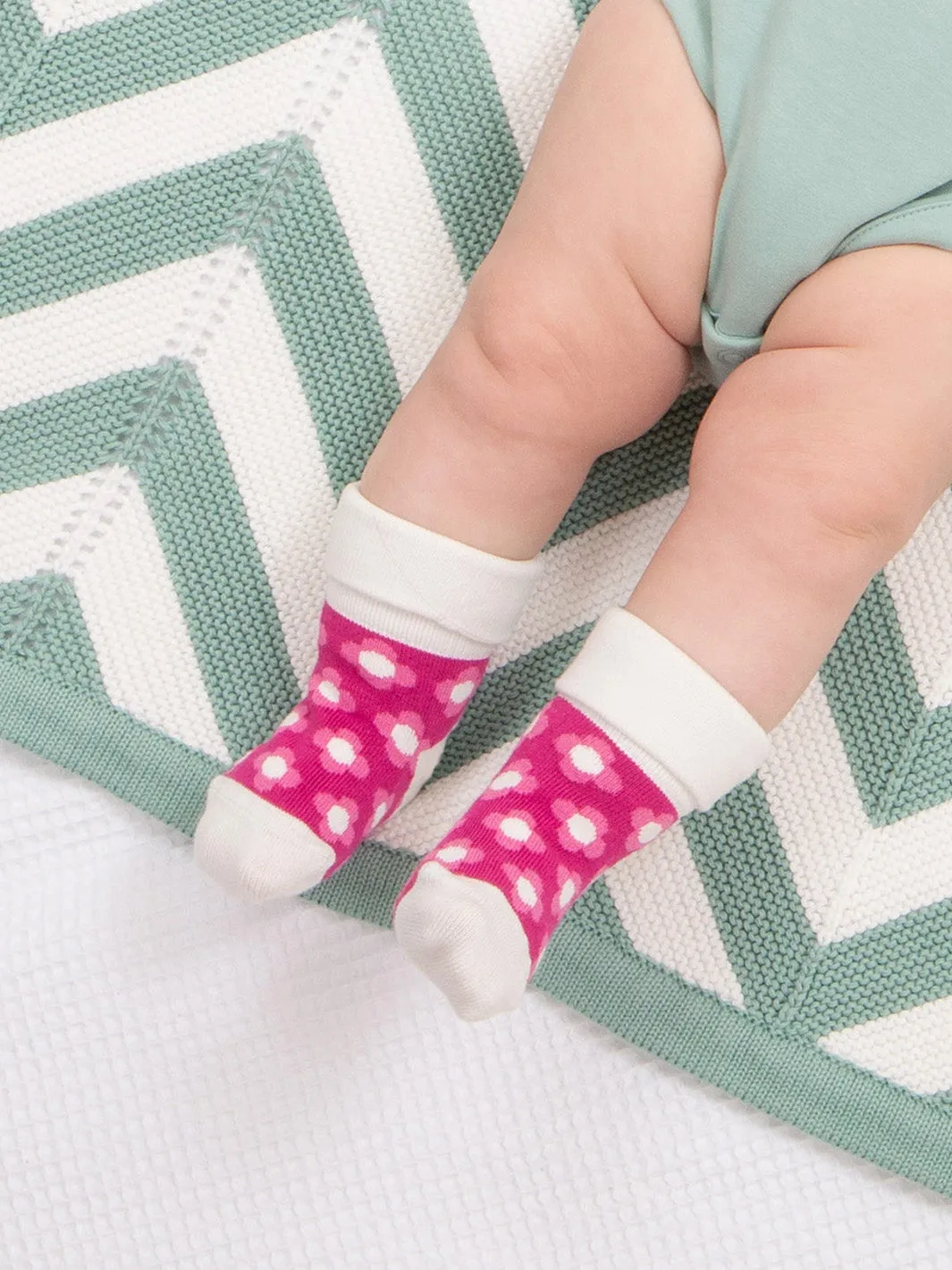 Kite Baby Flowerful socks (2 pair pack)