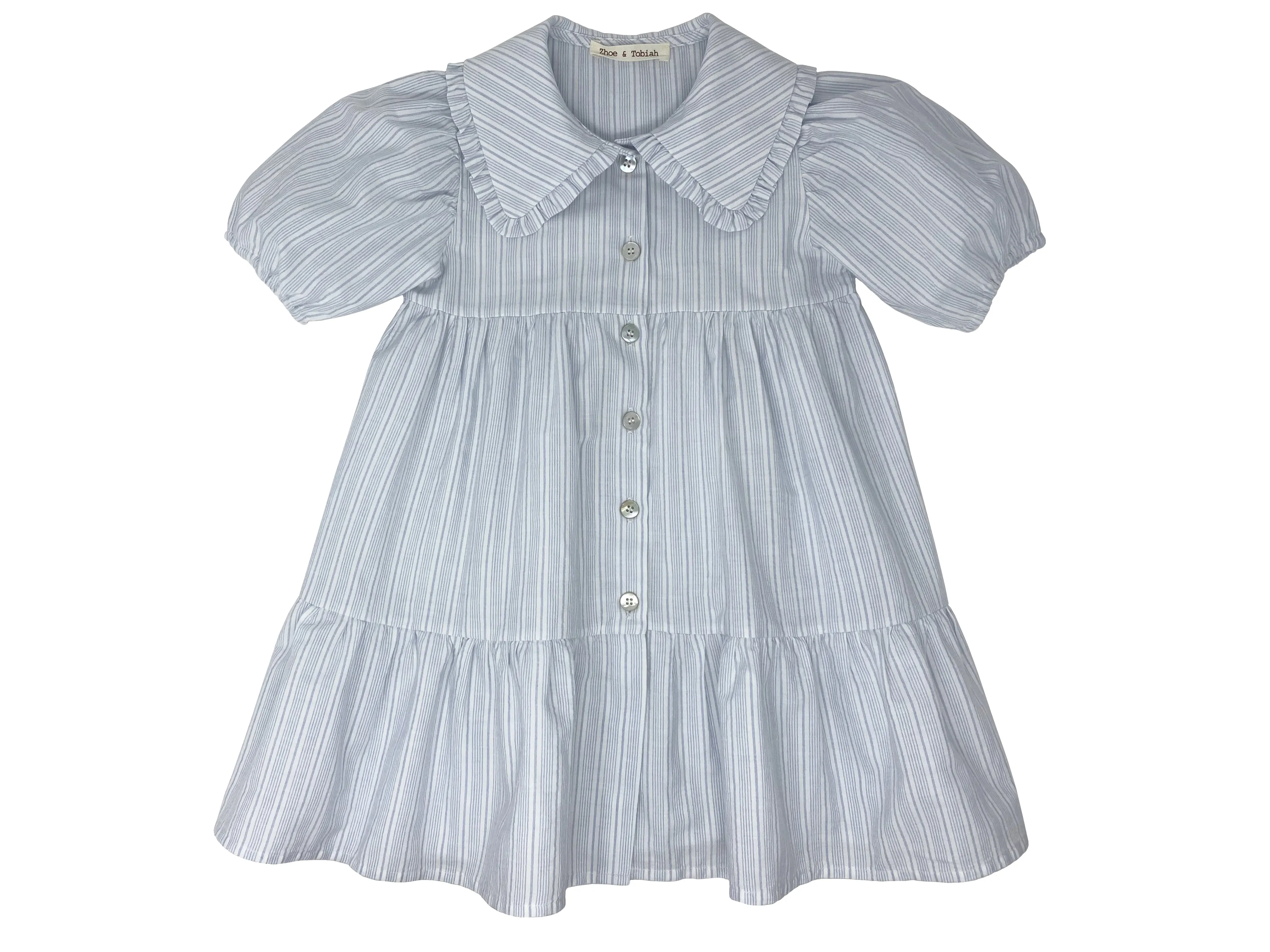 Light Blue Stripe Dress