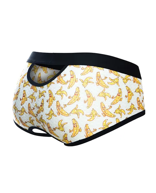 Male Basics Mob Aero Brief Banana