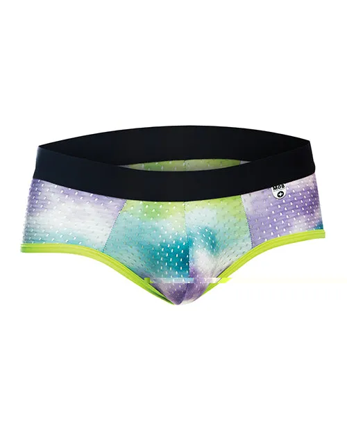 Male Basics Mob Aero Brief Green Dye