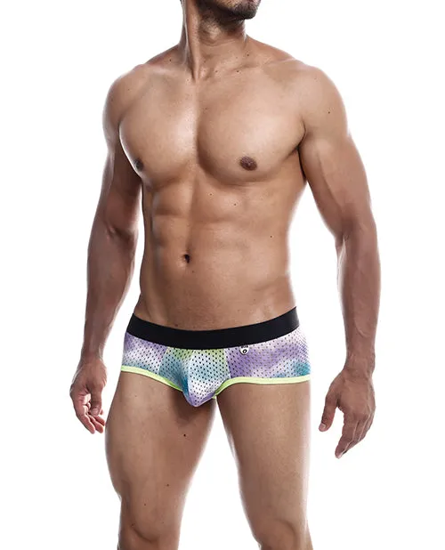 Male Basics Mob Aero Brief Green Dye