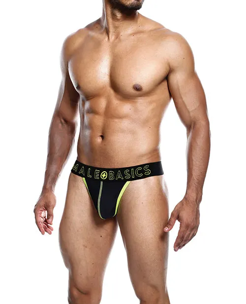 Male Basics Neon Thong Coral