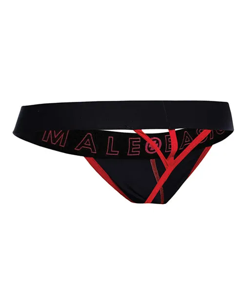 Male Basics Neon Thong Coral