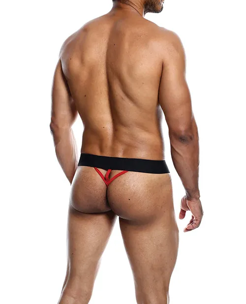 Male Basics Neon Thong Coral