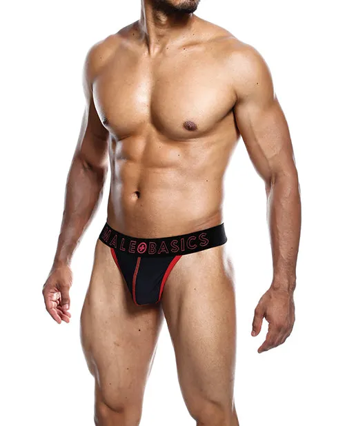 Male Basics Neon Thong Coral