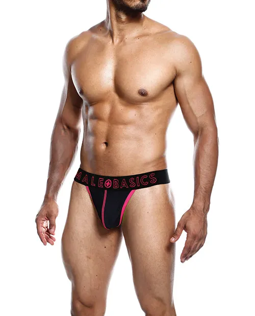 Male Basics Neon Thong Coral