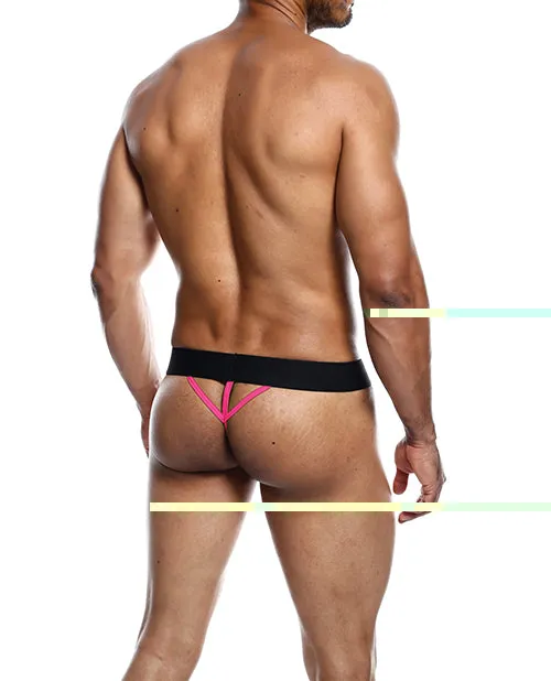 Male Basics Neon Thong Coral