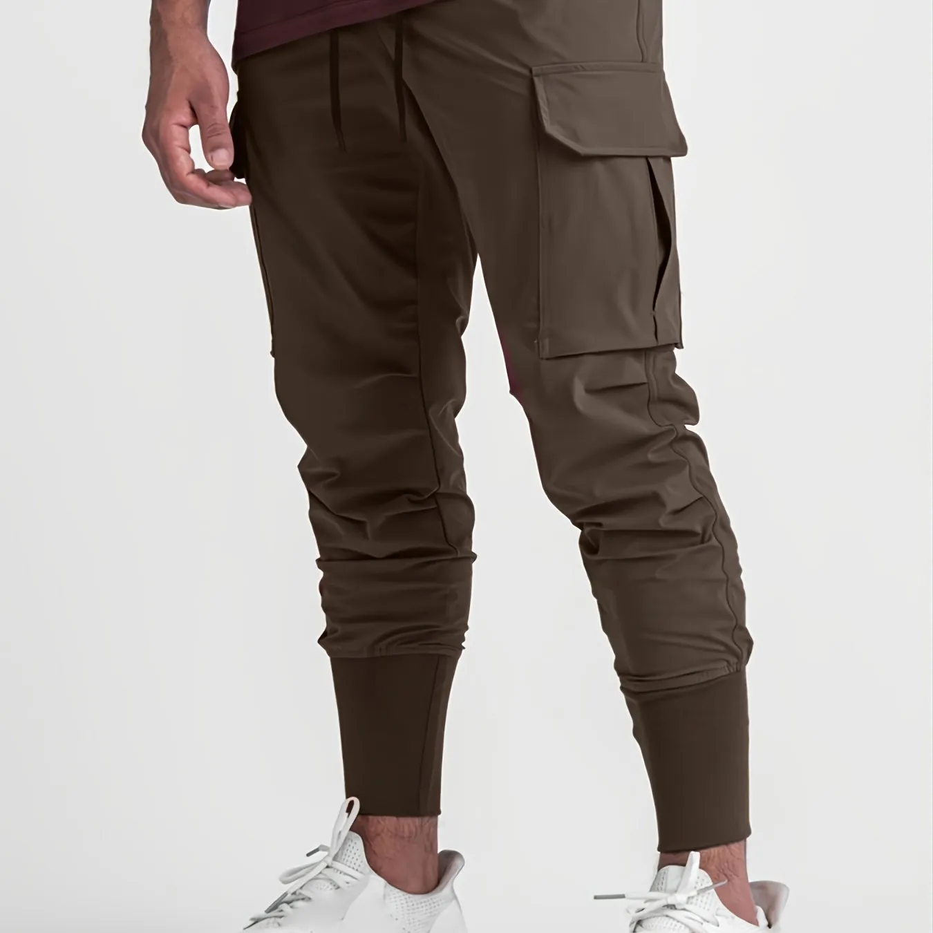 Men's Casual Cargo Sports Pants For Running Training