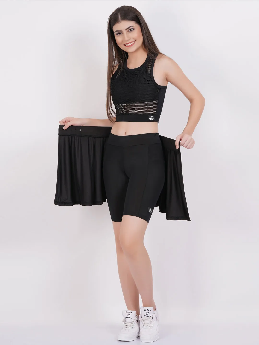 Mid-Rise Skirt for Women - Wrap Skirts