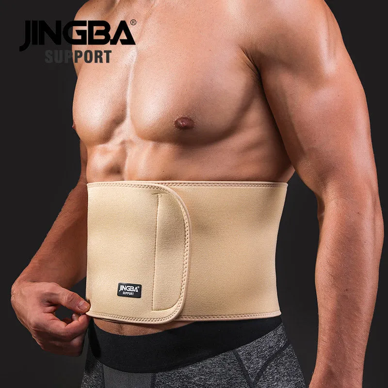 Neoprene Waist Support Belt - Fitness Sweat Belt - Men Women - Muscle Protection