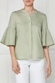 Next Sage Linen Womens Shirt