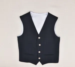 One Varones Boys Light Navy Waistcoat