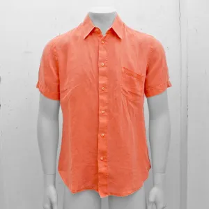 Orange Short Sleeve Shirt