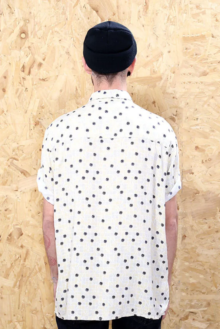 Printed Shirt With Polka Dots