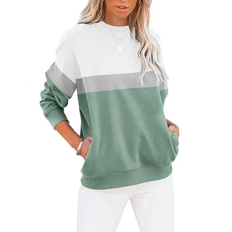 Sports Sweater Round Neck Casual Pullover