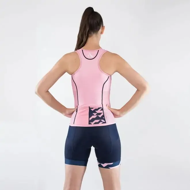 Sub4 Women's Endurance Tri Singlet - Brevett Dusk