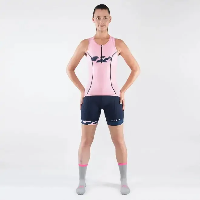 Sub4 Women's Endurance Tri Singlet - Brevett Dusk