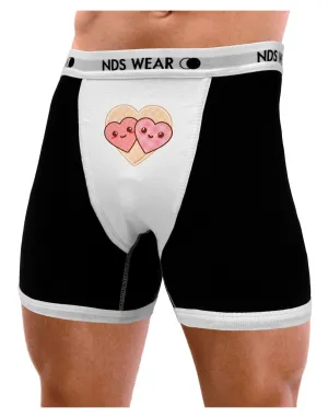 Super Cute Kawaii Hearts Mens Boxer Brief Underwear