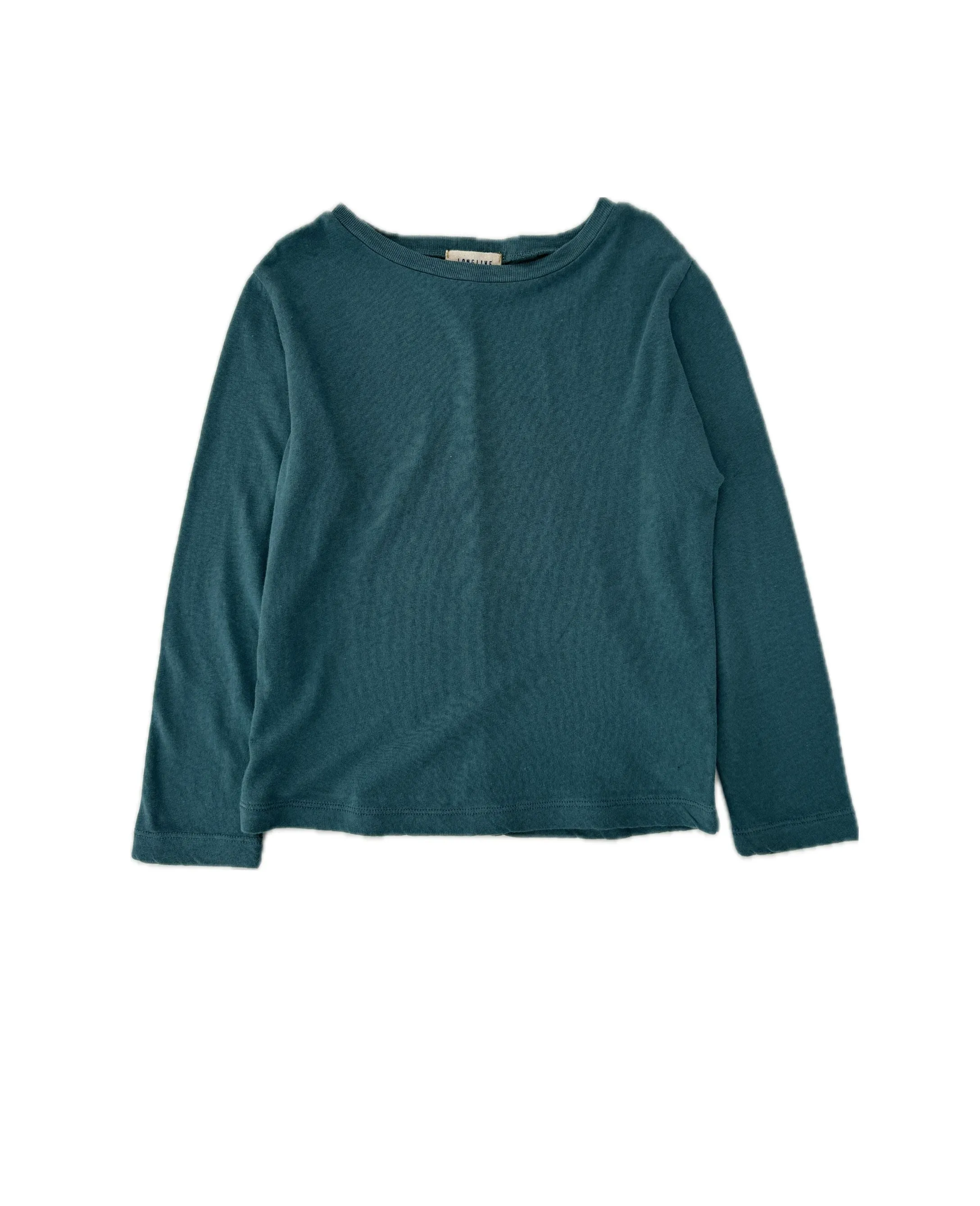 tee long sleeve - washed navygreen