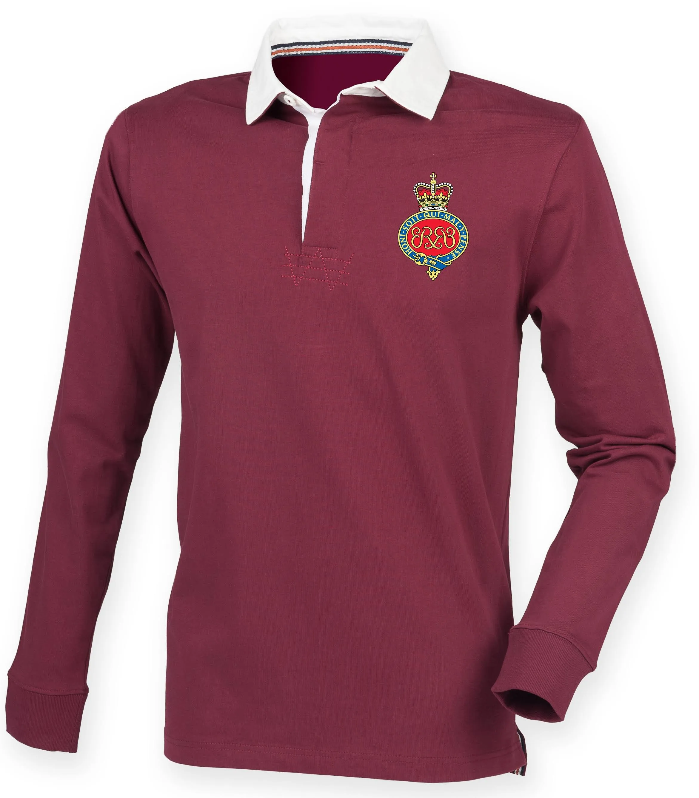 The Grenadier Guards Premium Superfit Embroidered Rugby Shirt