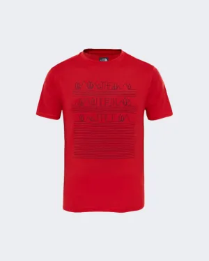 The North Face Reaxion Boys Lifestyle T-Shirt Red