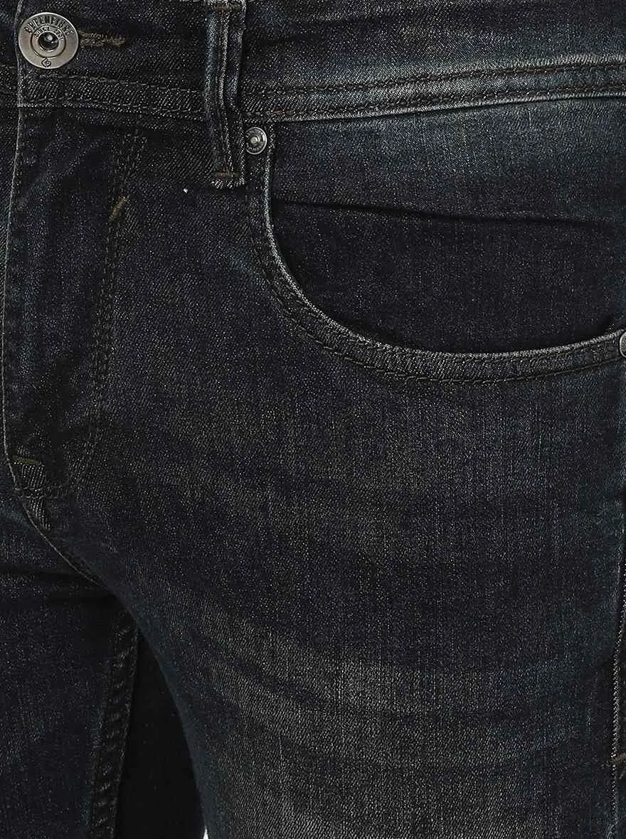 Tinted Blue Washed Urban Fit Jeans | Greenfibre